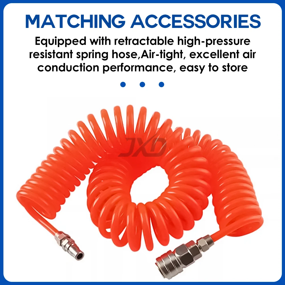 JXD High-Pressure Air Blow Gun, Air Pump Spray Gun, Dust Blower, Air Duster, Truck Dust Removal Extended Air Blow Pneumatic Tool