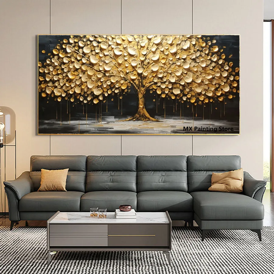 Abstract Art Tree Canvas Paintings,Print Tree Posters,Modern Wall Arts Decor Pictures,Home,Living Room,Bedroom Decor,Gift,No Fra