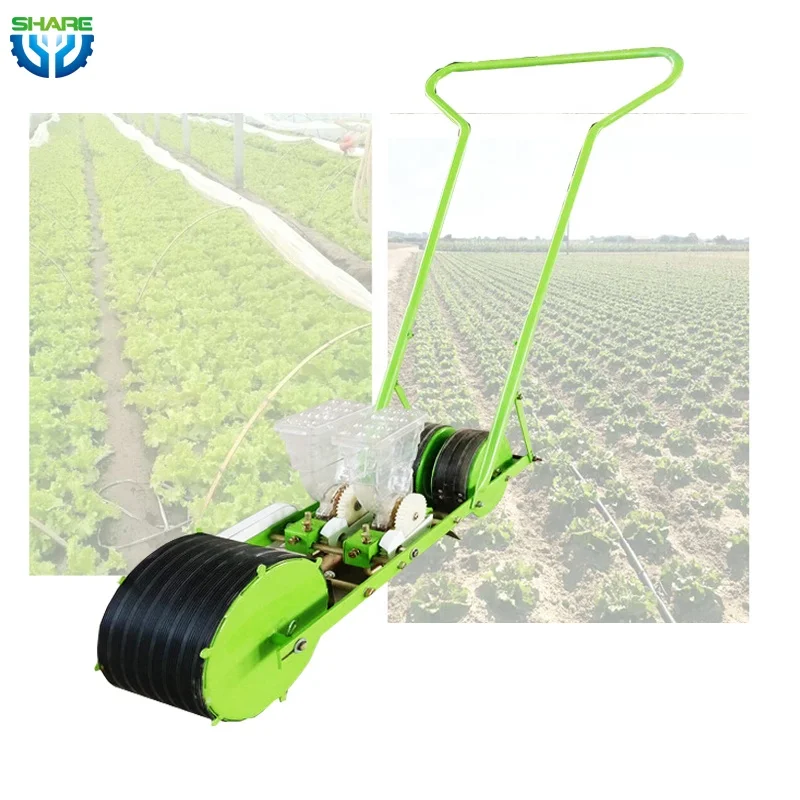 

Hand Push Vegetable Seeder Small Tomato Seed Planting Machine