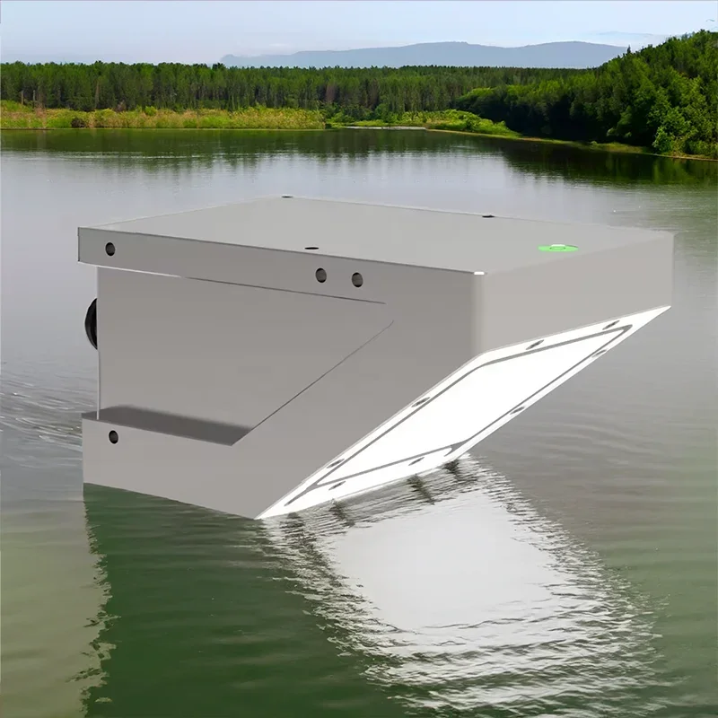 Metro Pipe Network Radar Medidor de Fluxo Líquido, CE River, Nível de Água 40 Meter, 3 em 1 Sensor do Produto