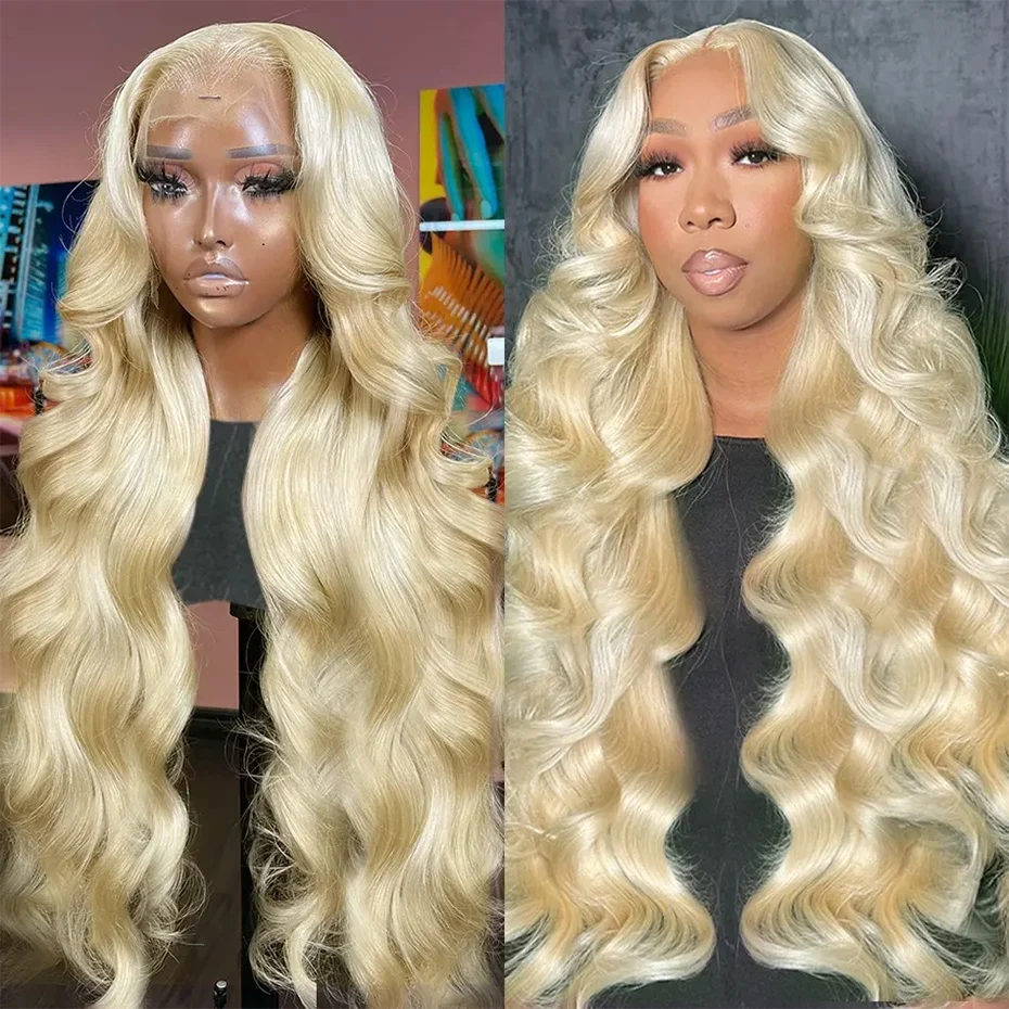 30 36 Inch 5x5 Hd Closure Wig 613 Hd Lace Frontal Wig 13x6 Brazilian Remy Body Wave 13x4  Honey Blonde Lace Front Wigs for Women