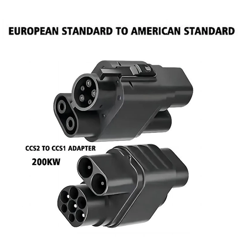 

CCS2 to CCS1 EV Adapter 250A - DC Fast Charging Electric Vehicle Charger Power Connector