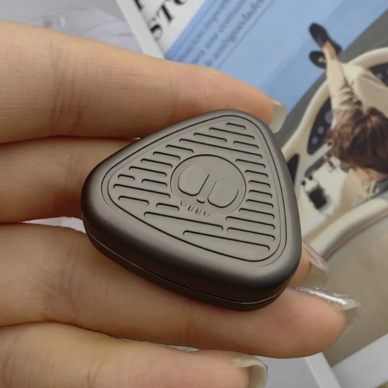 EDC Metalen Magnetische Push Coin Duwen Kaartplaat Mechanische Slider Mini Fidget Stress Verminderen Speelgoed Decompressie Antistress