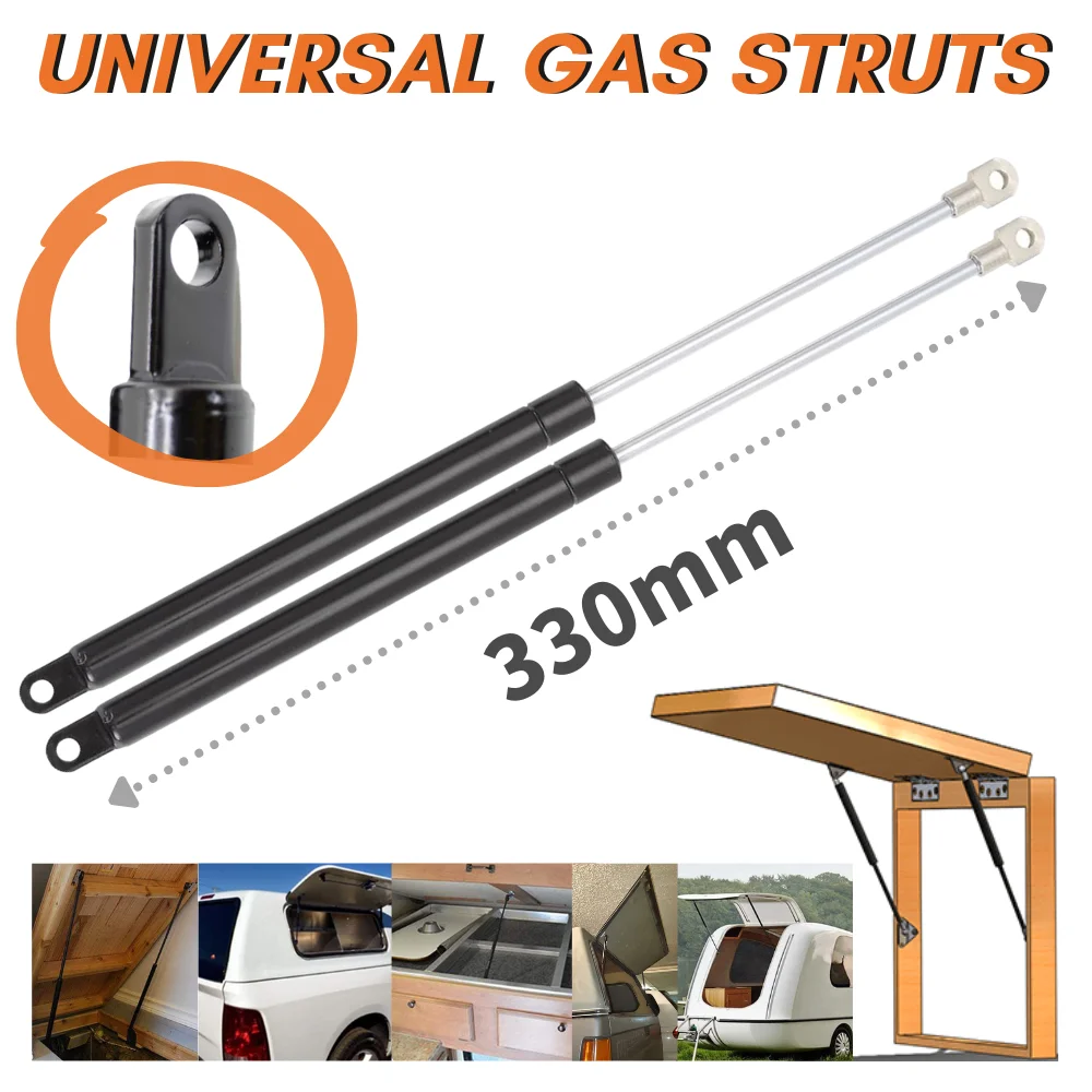 

2Pcs 330mm 40N Hatch Skylight Gas Struts Suit Dometic Gas Spring for Seitz Heki Caravan