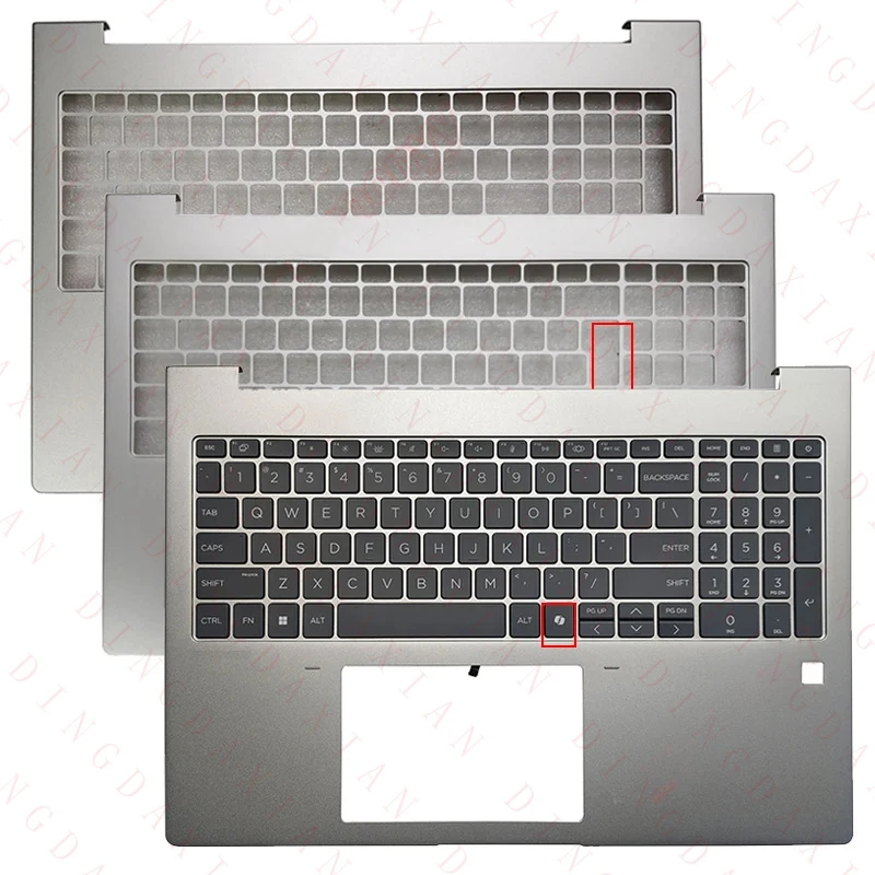

F+ NEW US Laptop Keyboard Palmrest Upper Case Cover For HP ProBook 460 G11