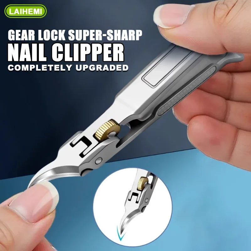 

Усовершенствованные кусачки для вросших ногтей, оснащенные пилкой для ногтей и фиксатором, подходят для толстых и вросших ногтей.