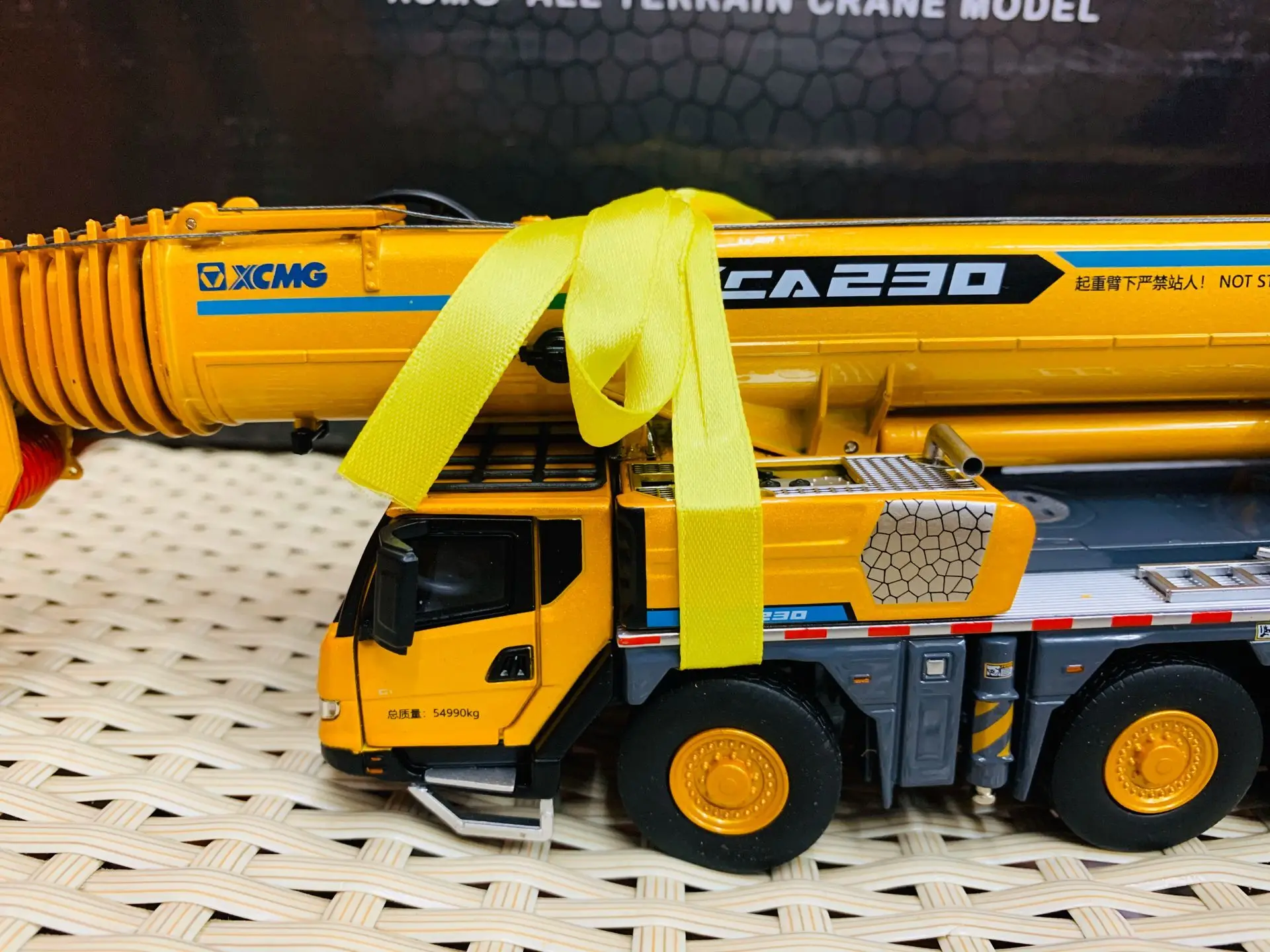 XCMG XCA230 All Terrain Crane Model 1:50 Scale Die-Cast New in Original Box