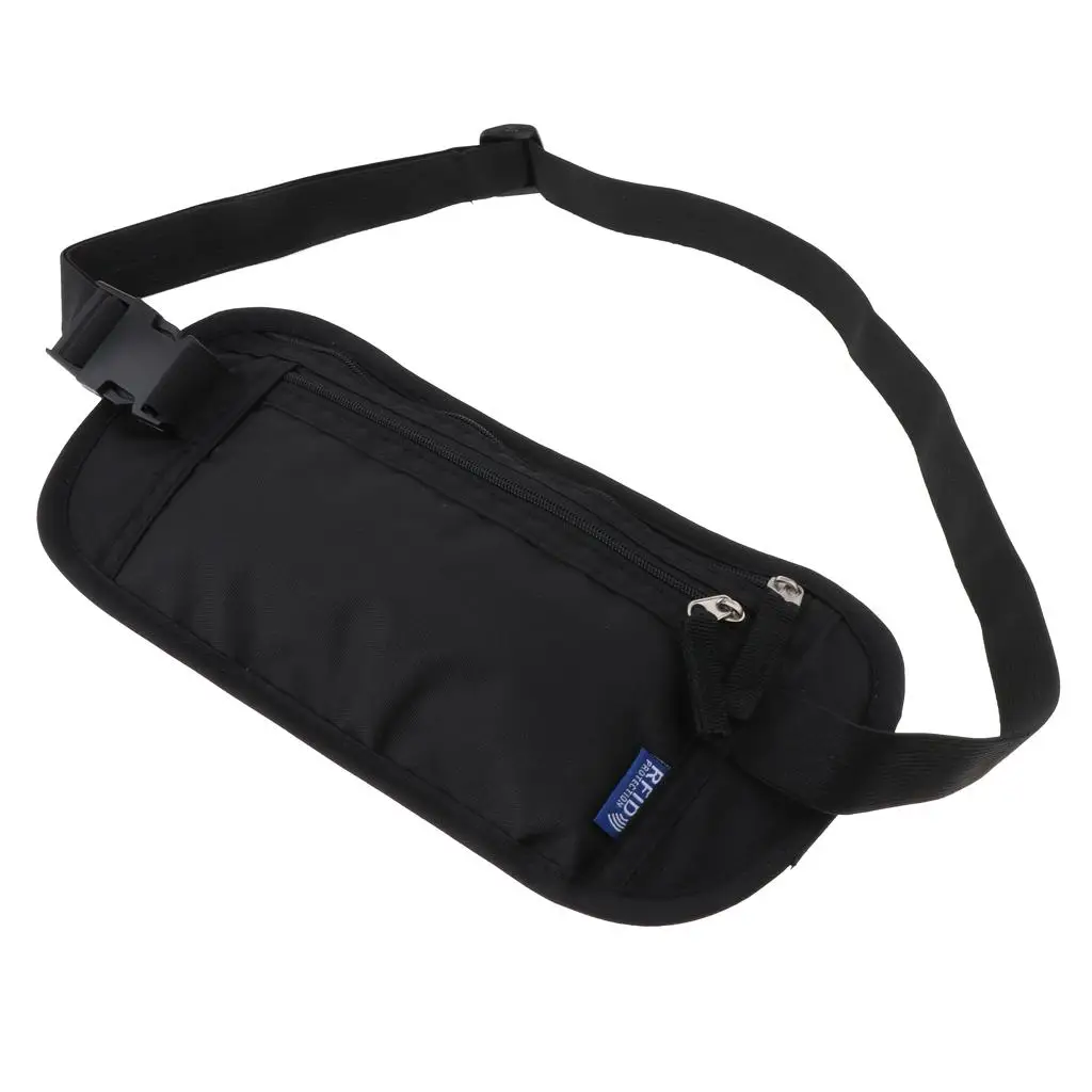 Travel Money Belt RFID Blocking, Fits for Credit Cards, , or