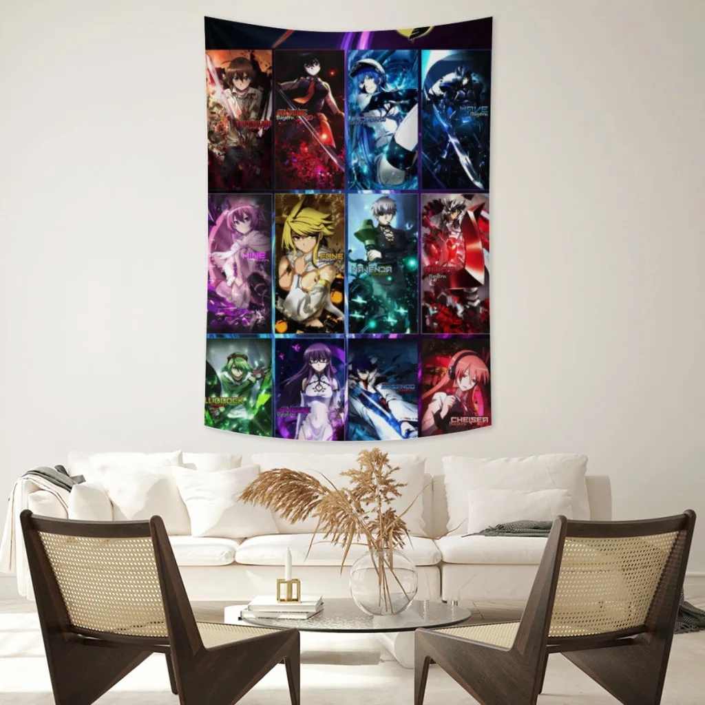 

Japanese Classic Anime Akame Ga KILL Tapestry landscape wall hanging cloth bedroom wall decoration room decoration