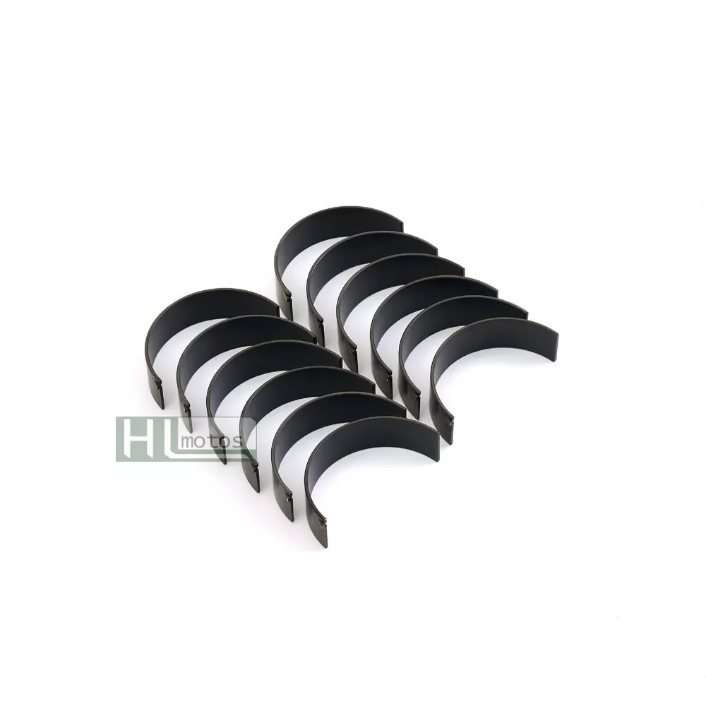 Conjunto de conchas de rolamentos de haste + 0.50 para Audi S4 S5 A6 A7 A8 Q5 Q7 VW Touareg 3.0 TSI TFSI EA837 Sobrecarregado OE # 07L 105 701 D
