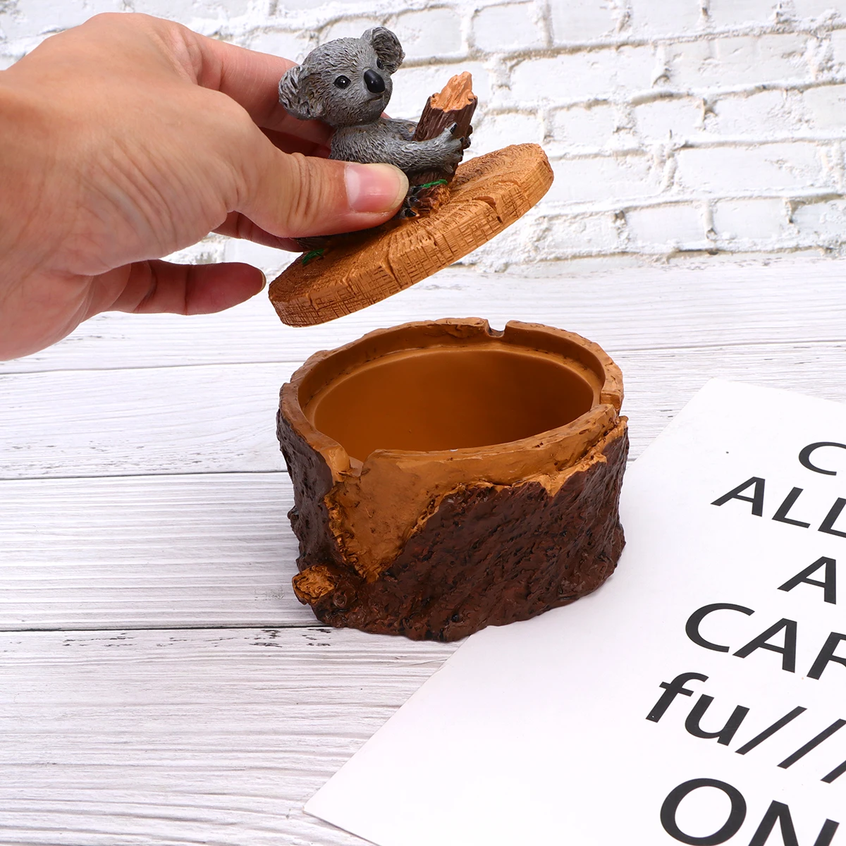 

Home Decor Room Aesthetic Cute Indoor Decorations for Living Ashtray Kawaii Sitting Accessories