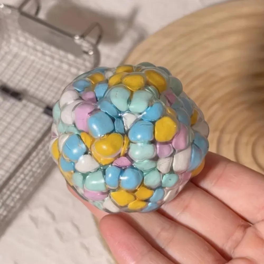 Portable Anti-Anxiety Squishy Stress Ball Slow-Rebound Focus Enhancement Squeeze Balls Handmade Balls