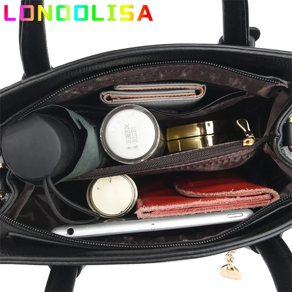 High Quality Handbags for Women Bags Designer Ladies Shoulder Crossbody Leather Bags Luxury Messenger Handle Female Sac A Main