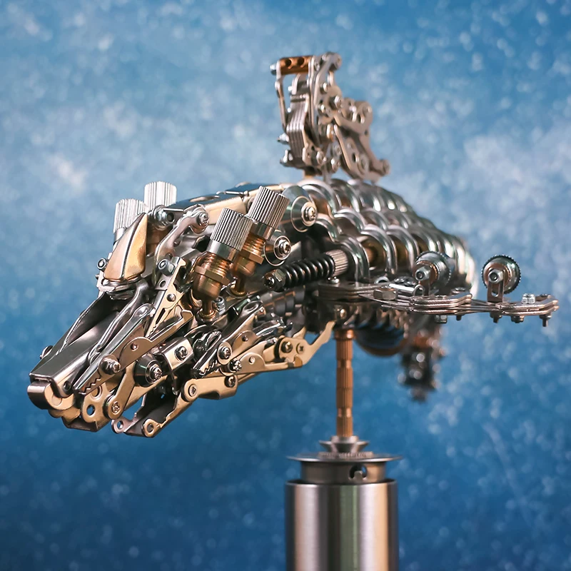 Metal assembly model whale ornament handmade three-dimensional 3d puzzle