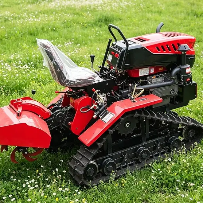 

Индивидуальный высокопроизводительный гусеничный роторный культиватор, мини-культиватор и самоходный трактор для вспашки