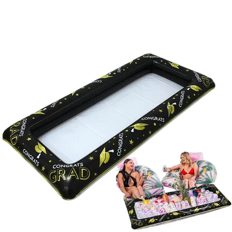 

Надувной ледяной батончик со сливной пробкой, слот для льда, шведский стол, поднос для салата, держатель для еды, напитков, крытый, открытый, барбекю, пикник, бассейн, товары для вечеринок