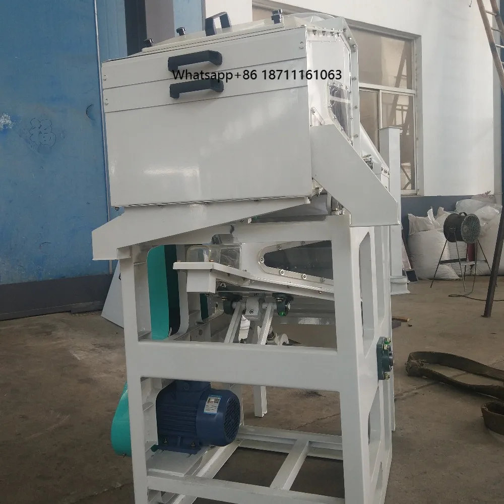 Automatic Vibrating Screen Paddy Grain Cleaning Sieving Machine  Combined  Cleaner  Sieve