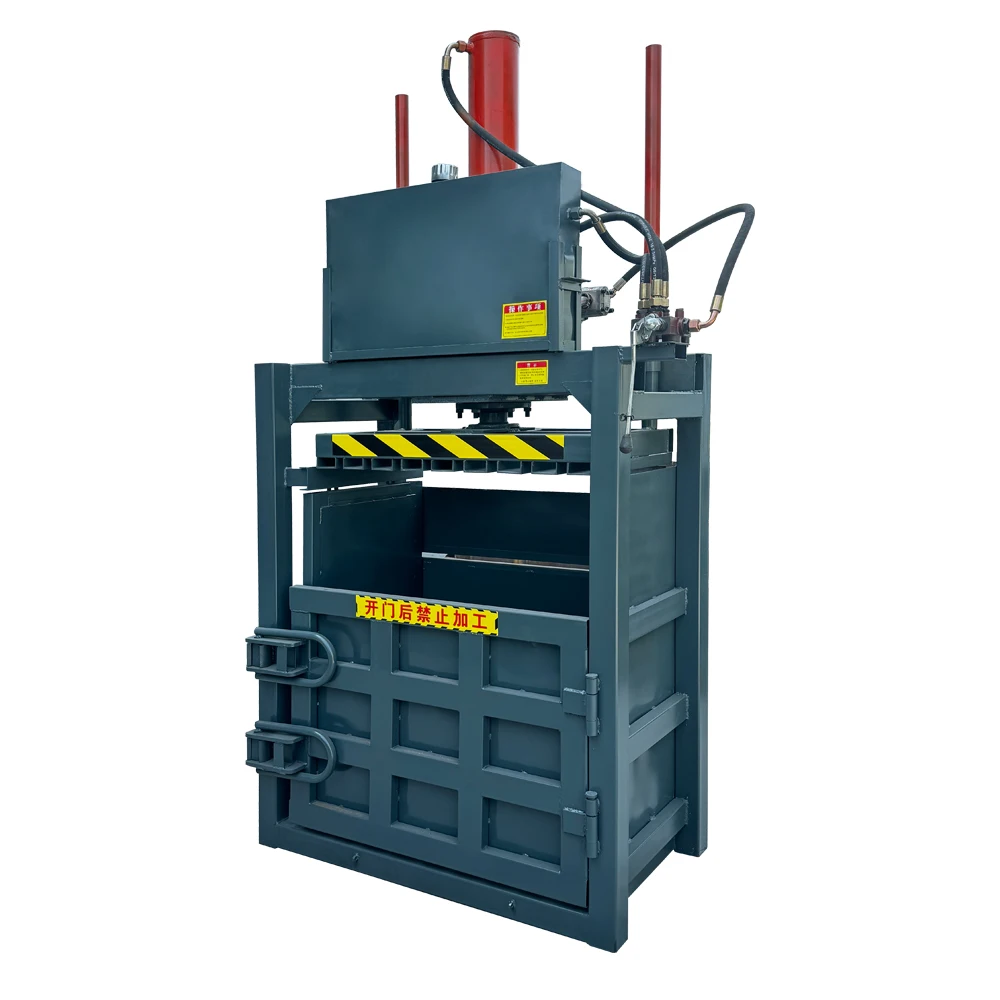 Vertical Hydraulic Baler For Compressing Waste Paper And Plastic Products