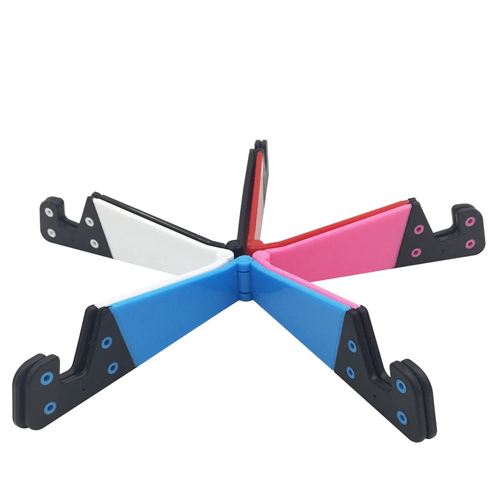 

5 шт., подставка для телефона, планшета, складная V-образная портативная подставка для телефона, держатель, настольное крепление, дорожный карманный размер, легко слайд