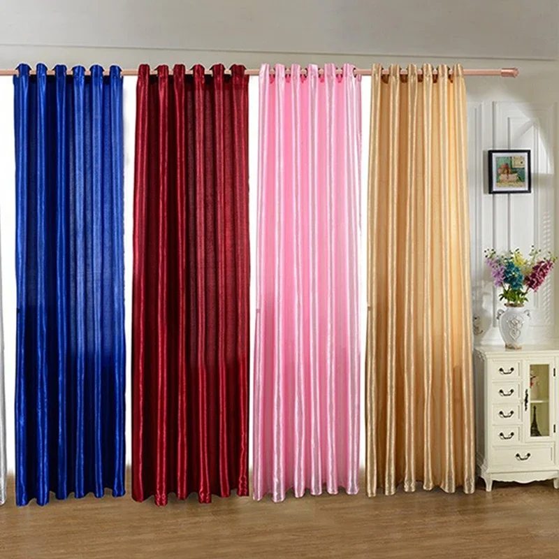 

1PC Window Curtain Modern Blackout Curtains Windows Living Room Bedroom Curtain for Bedroom Dinning Room Window Shade Drape 커튼
