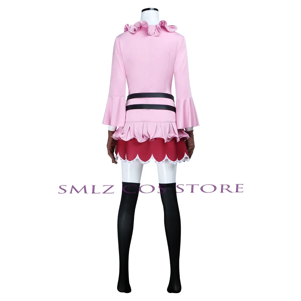 Anime Koala Cosplay Costume Woman Koala Pink Dress Hat Sexy Uniform Wig Set Halloween Carnival Party Play Outfit for Women view 5