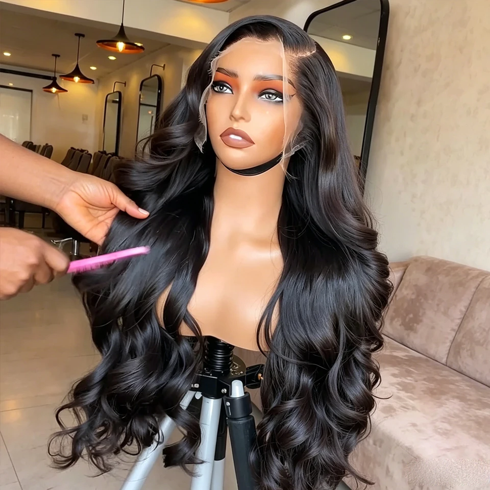 

Body Wave 13x6 HD Lace Frontal Wig Human Hair Loose Body Wave 6x4 Wear And Go Glueless Lace Closure Brazilian Wigs For Women