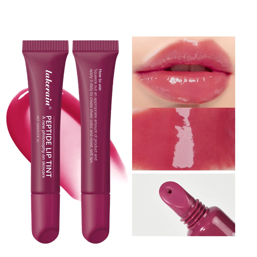 Funda hidratante para teléfono, brillo de labios, soporte para lápiz labial de 8 colores, funda de silicona para teléfono, brillo de labios, cosméticos transparentes de gelatina