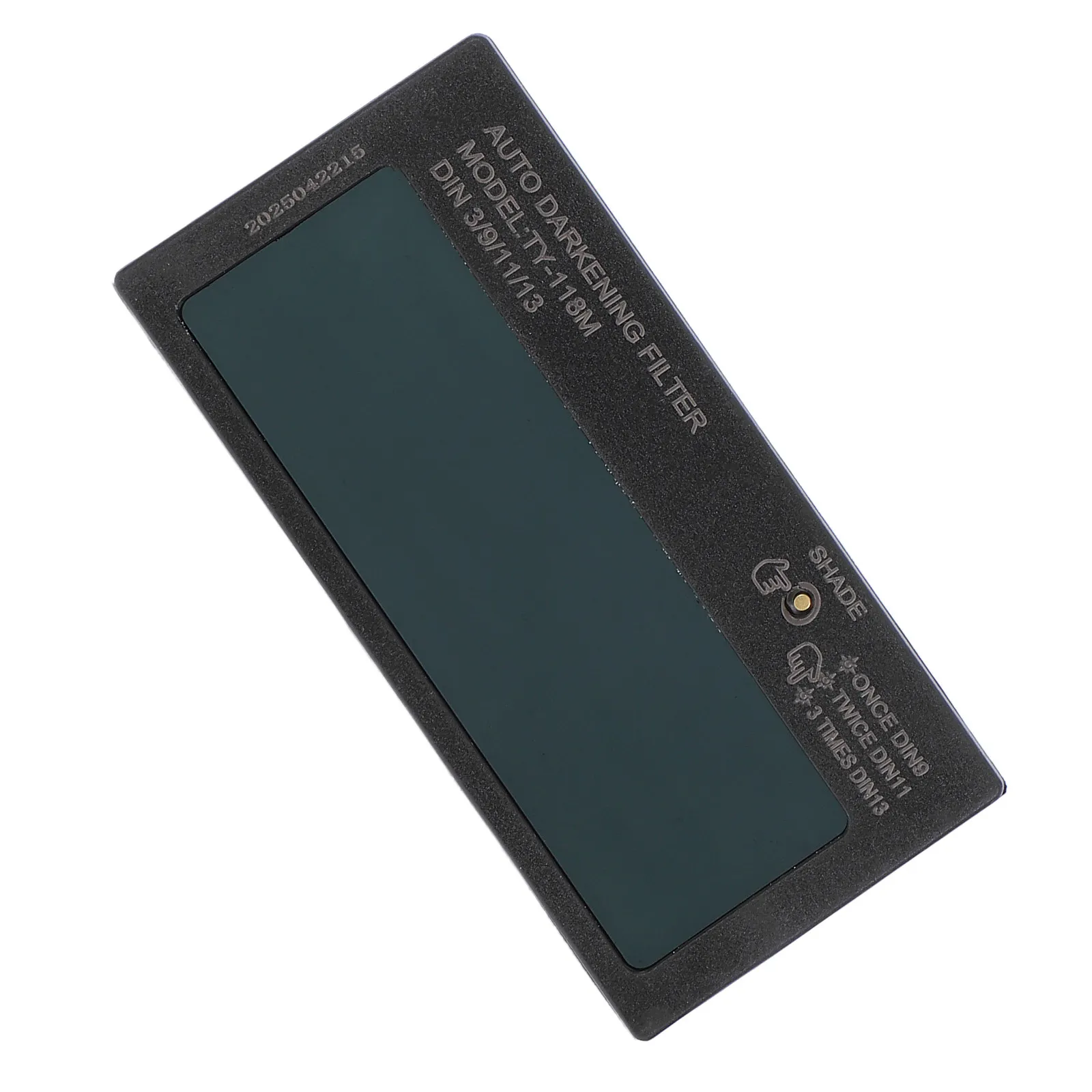 

Welding Lens Auto Darkening Solar Powered with Fit Anti Glare Clear View for Professional