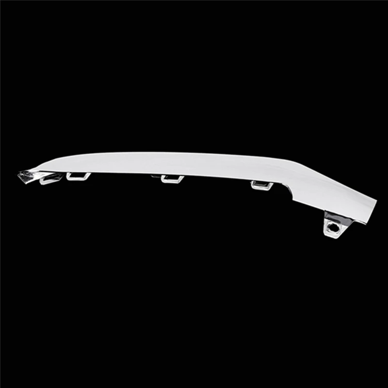 1Pair Front Bumper Lip Lower Chrome Trim Strip For Mercedes-Benz CLS-Class W218 CLS320 400 550 A2188851574 A2188851674