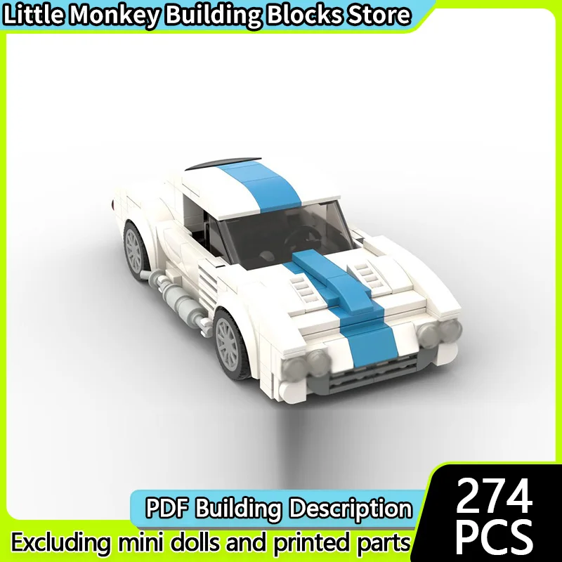 

Модель скоростного гоночного автомобиля MOC, строительные кирпичи, высокопроизводительный спортивный автомобиль, модульная технология, детские праздничные подарки, сборные игрушки