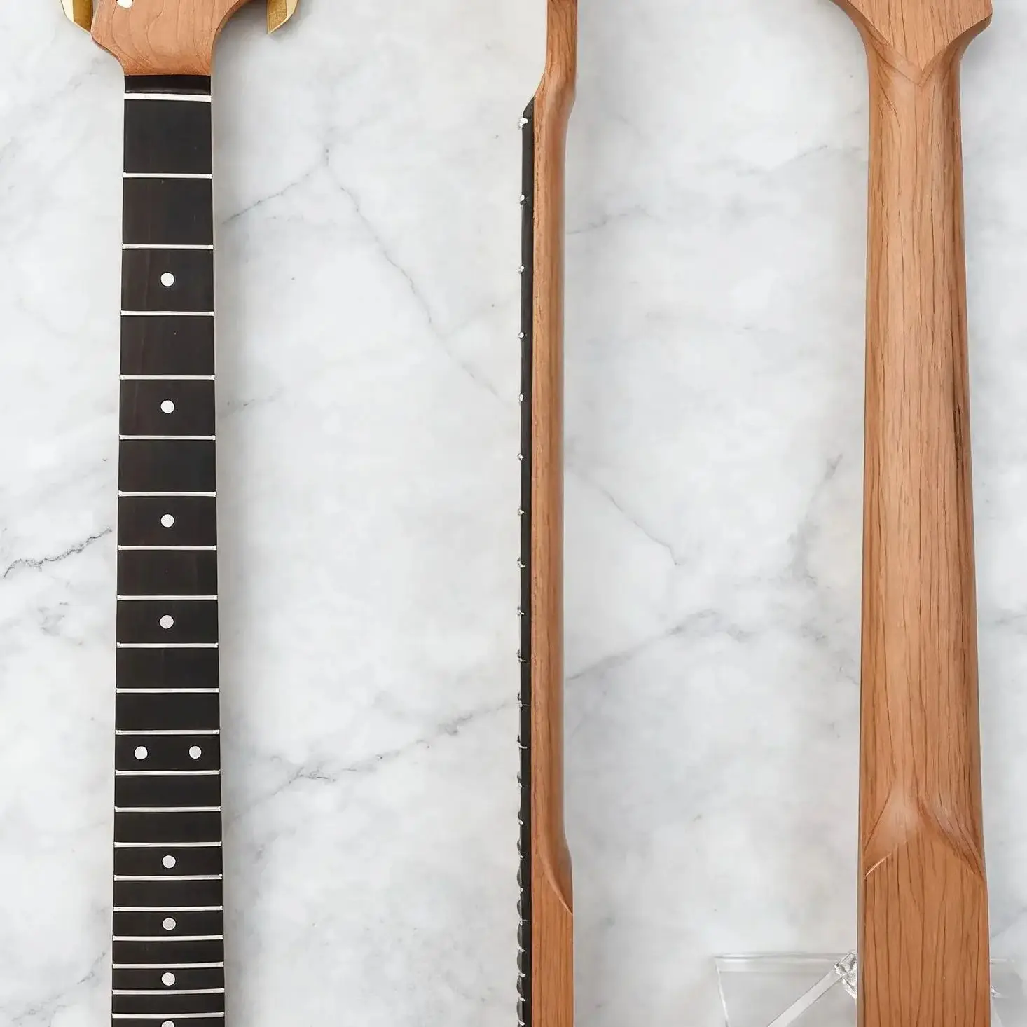 

Premium Vintage ST Style Electric Guitar Neck 21 Frets Contoured Back Rosewood Fingerboard for Guitar Replacement