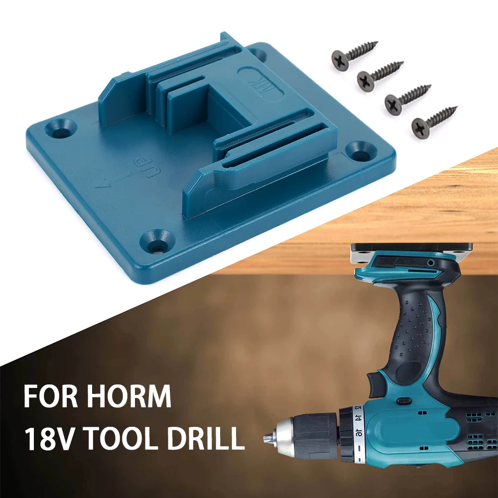 Imagem -06 - Máquina de Montagem em Parede Rack de Armazenamento Suporte de Ferramentas Elétrico Dispositivos de Fixação do Suporte Suporte de Ferramentas Doca Makita Bosch Base de Dewalt