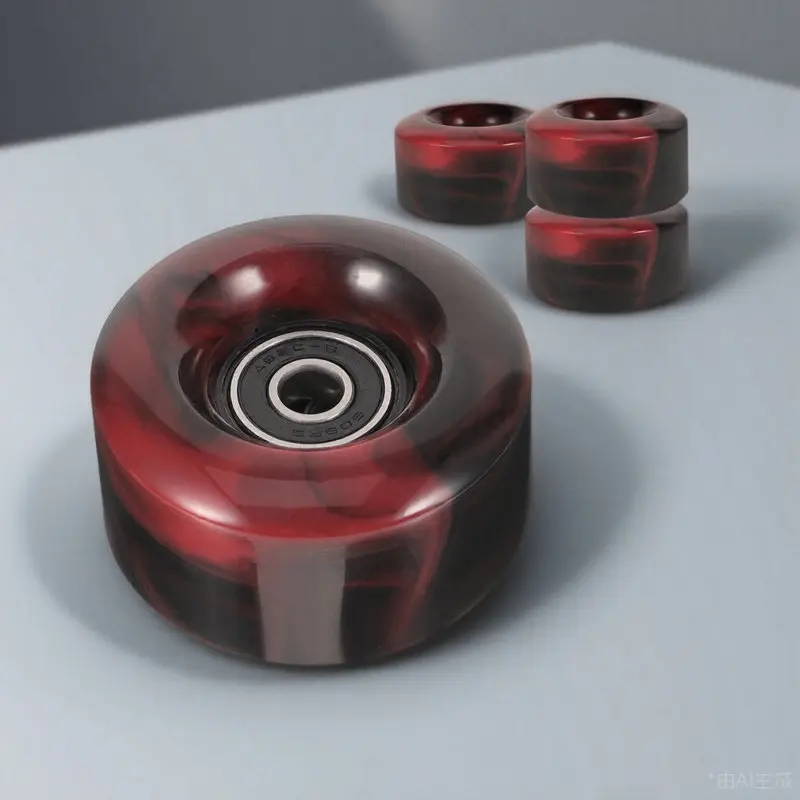 

4Pcs Skateboard Replacement Wheels Made of Strong PU Material Excellent Roll Performance Gift for Skaters Skateboard Wheel