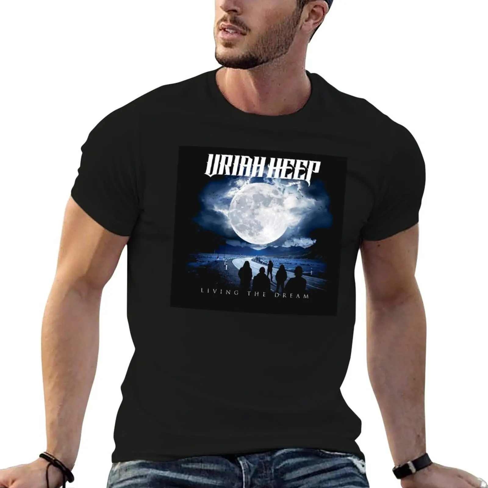 

best new uriah heep T-Shirt t shirt man plain graphic t shirts for man man t shirt summer T-shirt
