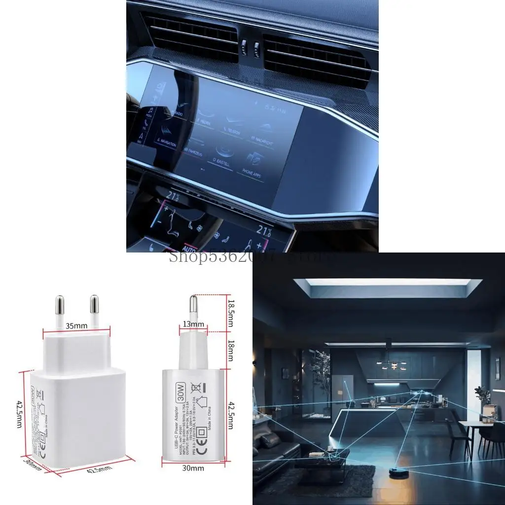 30W USB C 전원 공급 장치 충전 어댑터 OpenWrtone 40JB에 대한 다중 보호