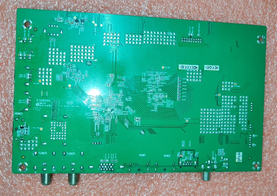 اللوحة الأم لتلفزيون واي فاي LED ، 49MK662LN ، تم اختبار الصورة المادية جيدًا