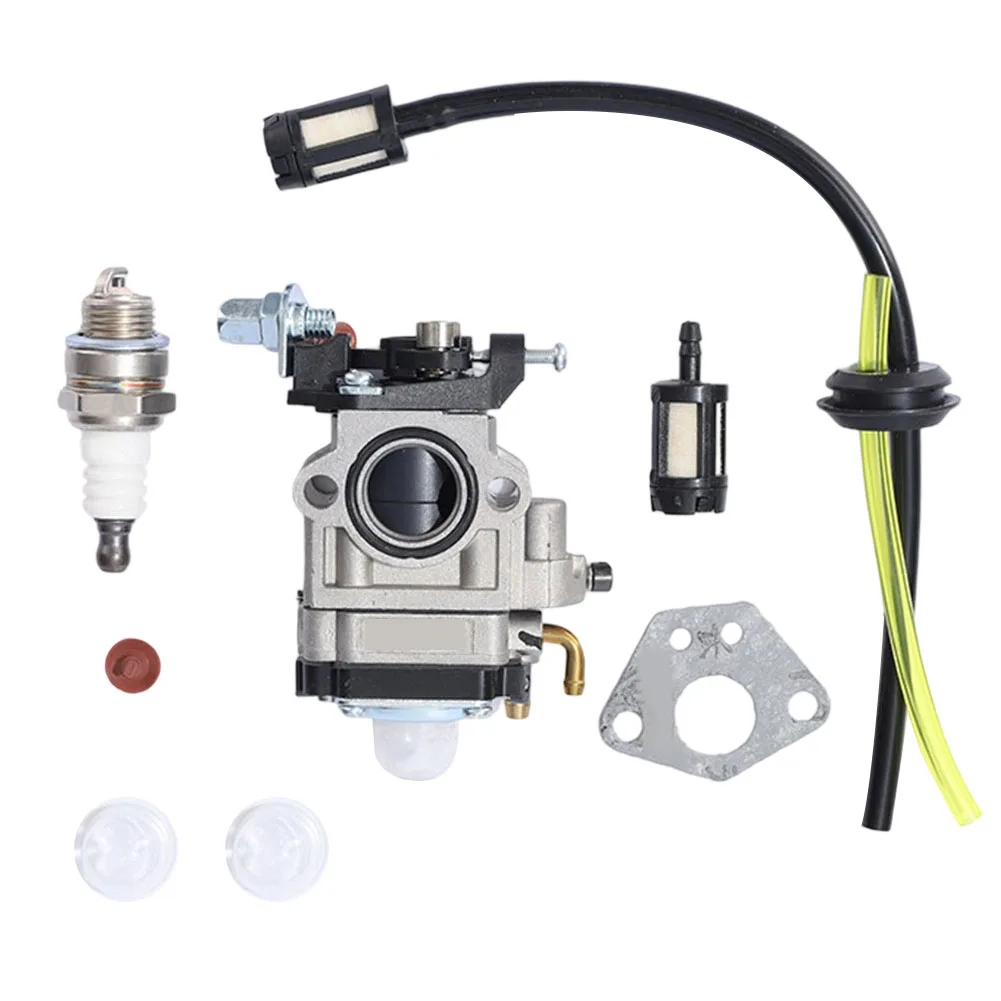 Metal Carburetor Kit 31mm Mounting For 43/49/52cc Brush Engine Replacement Parts Out/door Power Equipment Accessories