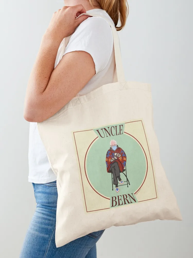 

Uncle Bernie Tote Bag Canvas ecological bags shopping cart bags Canvas bag for women