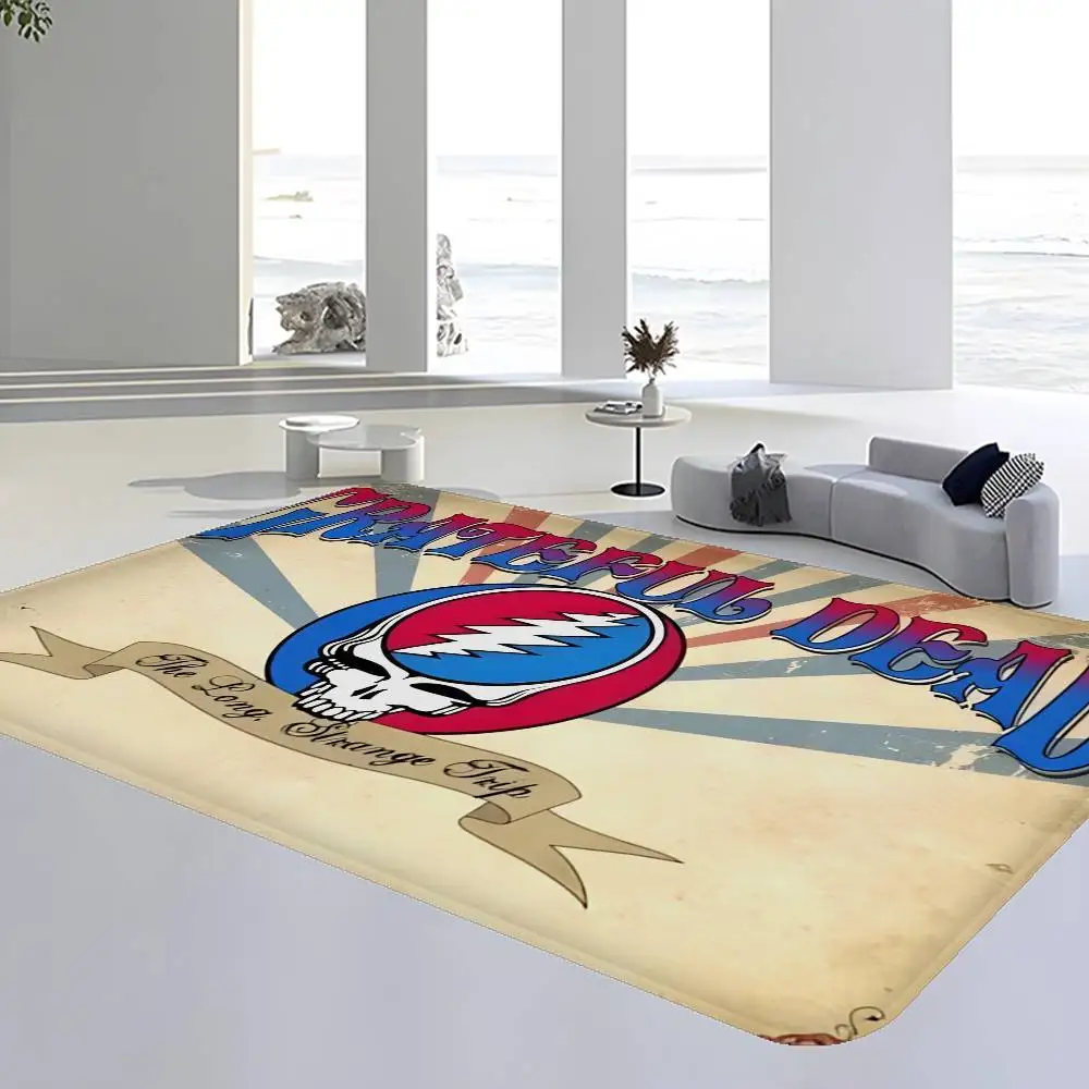 G-Grateful D-Dead Entrance Door Mat Nordic Style Home Doormat Bathroom-Toilet Mats Bedroom Hotel Decor Mat