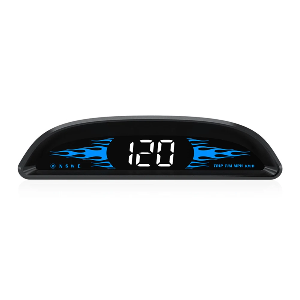 

Head Up Display Car Speedometer Automatic Brightness Adjustment Comprehensive Functions Easy Setup For All Cars