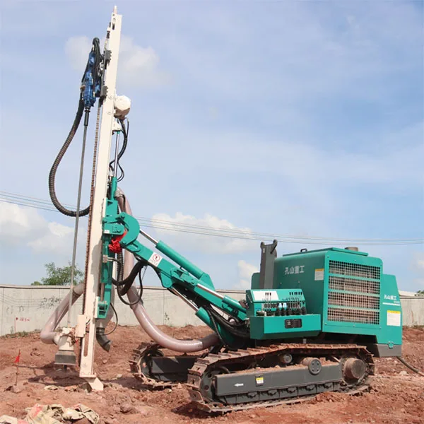 KS680 Top Hammer Drilling Rig Für 50-90mm Kleiner Loch Durchmesser Down Hole   Stauben Tfernung Vom Typ Wasser 