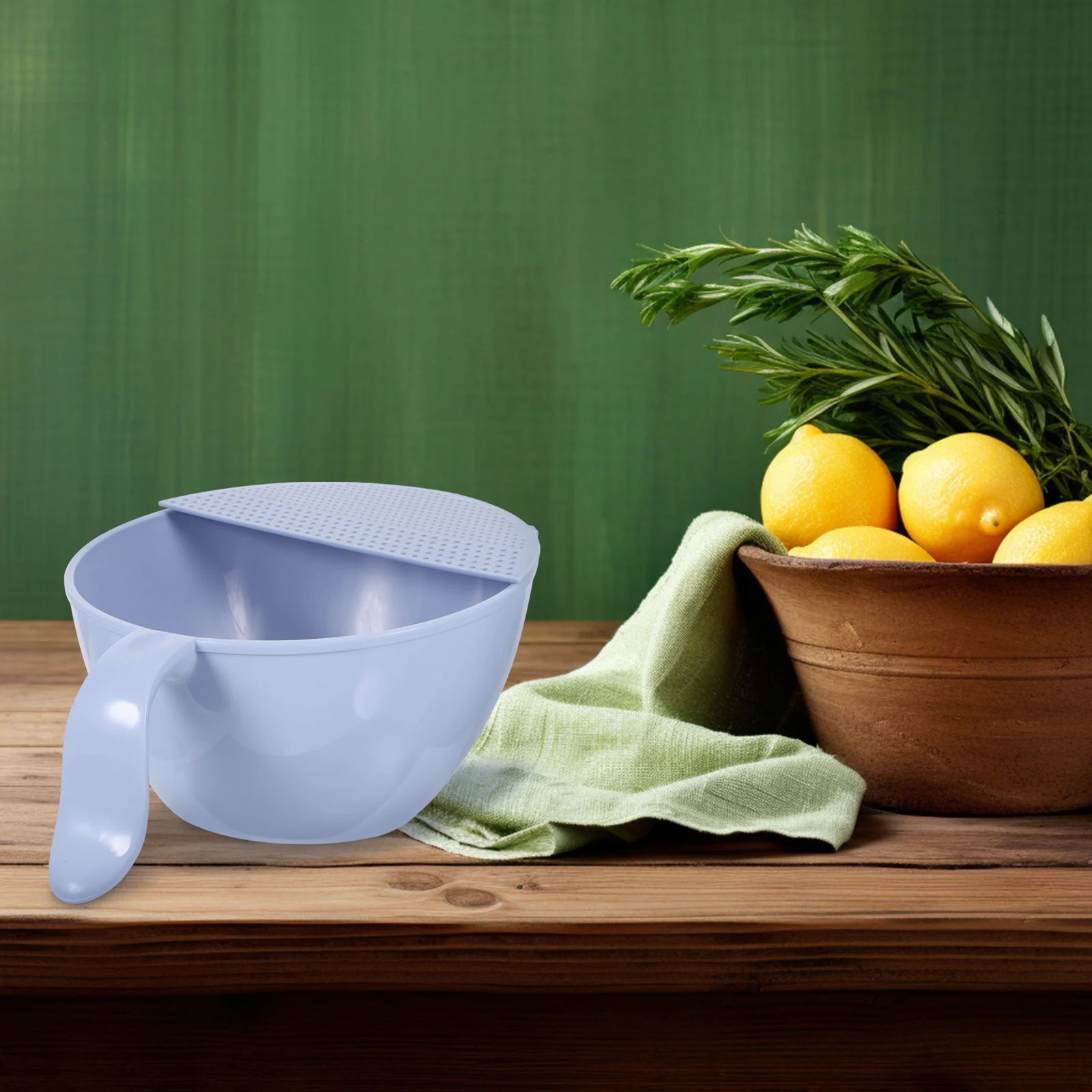

Rice Rinse Multifunctional Strainer Grains Washer Drainer Sieve Bowl Basin Basket