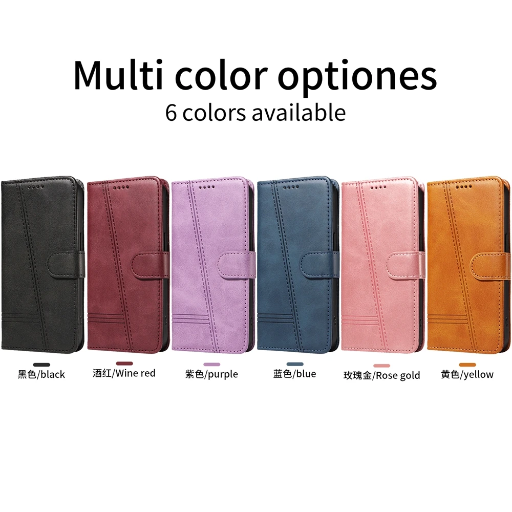 Magnetische Flip-Lederhülle für Xiaomi Redmi 15 15C 14C 13 13C 12 A5 4G 5G Poco C85 169 171 173 Premium Brieftasche mit Kartenfach – Detail 1