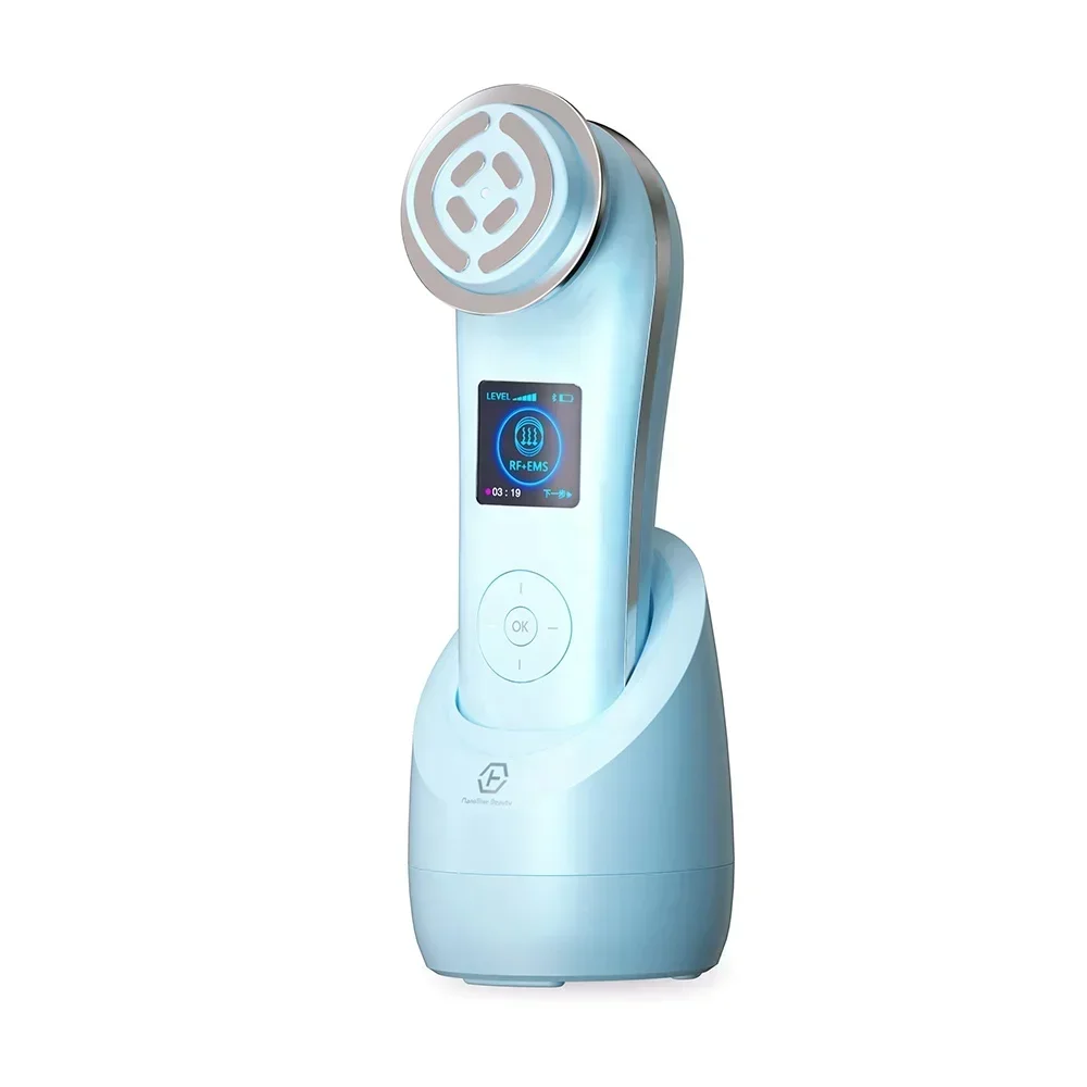 nanotime Home beauty device nanoSkin RF EMS cool lifting radio frequency face massager devices