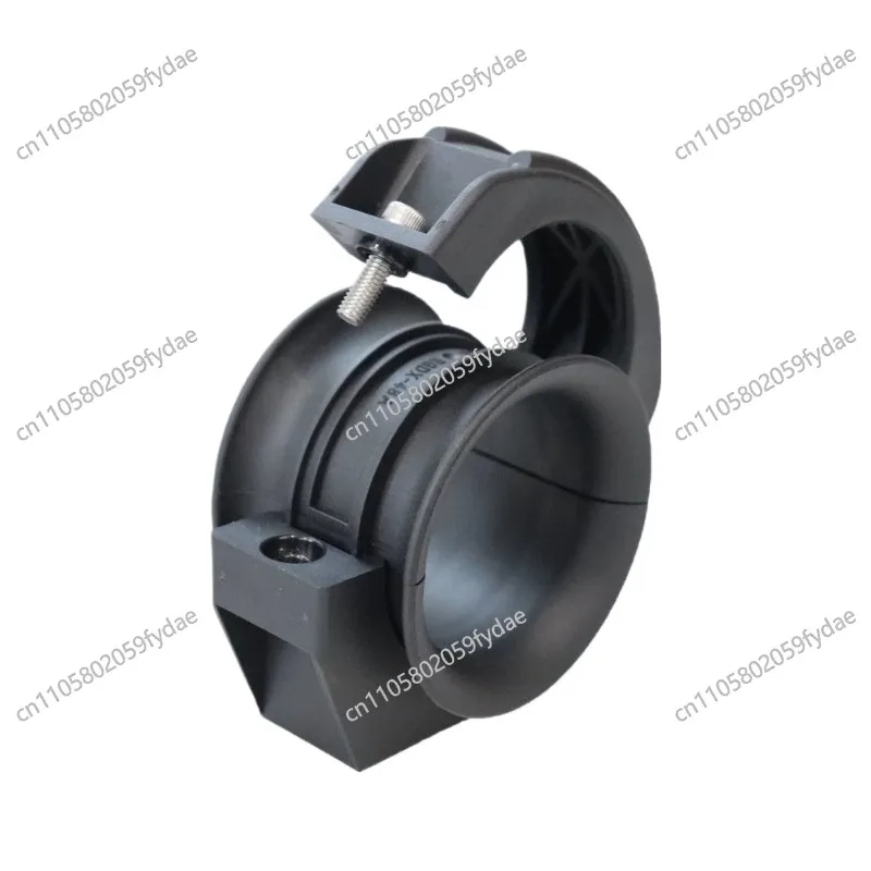 Double bell mouth guided sliding fixed seat robot pipeline package hose sliding bracket