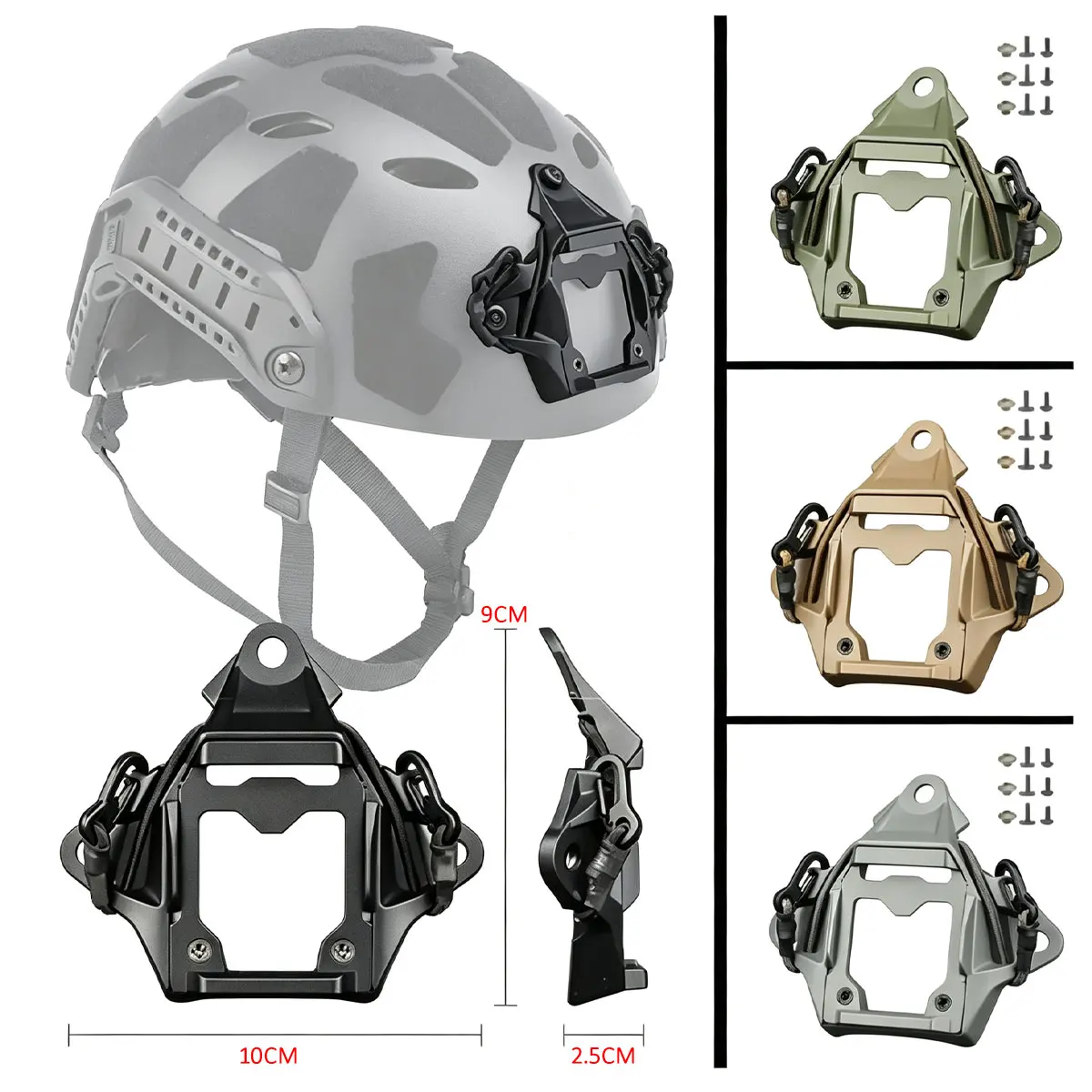 NVG 18 Helmet Night Vision Goggles 4-Tube DUMMY NVG Tactical Model L4G24 Helmet Mount Adapter For PVS-15 Cosplay Accessories