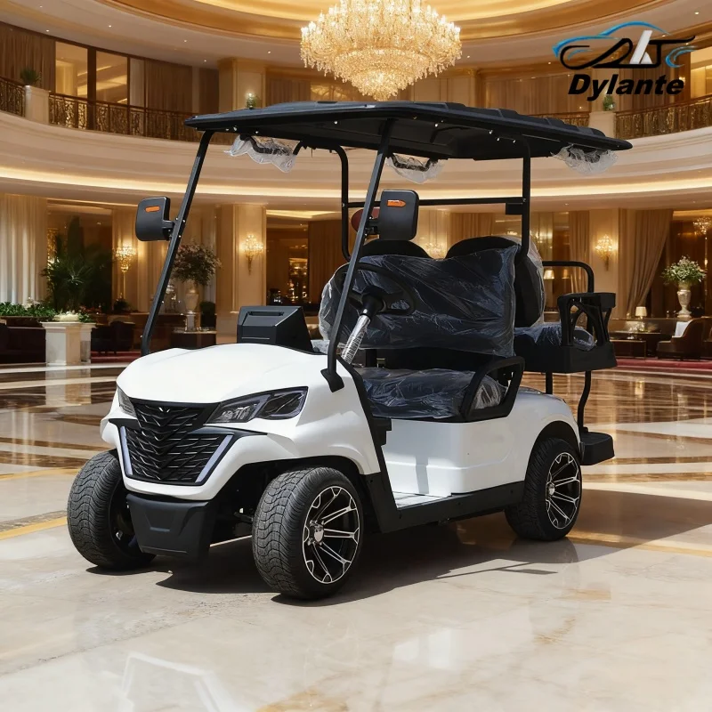 2026 China Factory Manufacturer Customizable High Quality Long Endurance Electric Golf Cart Standard Tested Electric Car