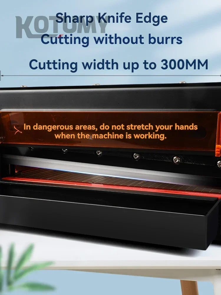 DIY Electric Paper Cutter 4CM Thick Layer Book Photo Cutter Paper Trimmer A4 Size Cutting Machine