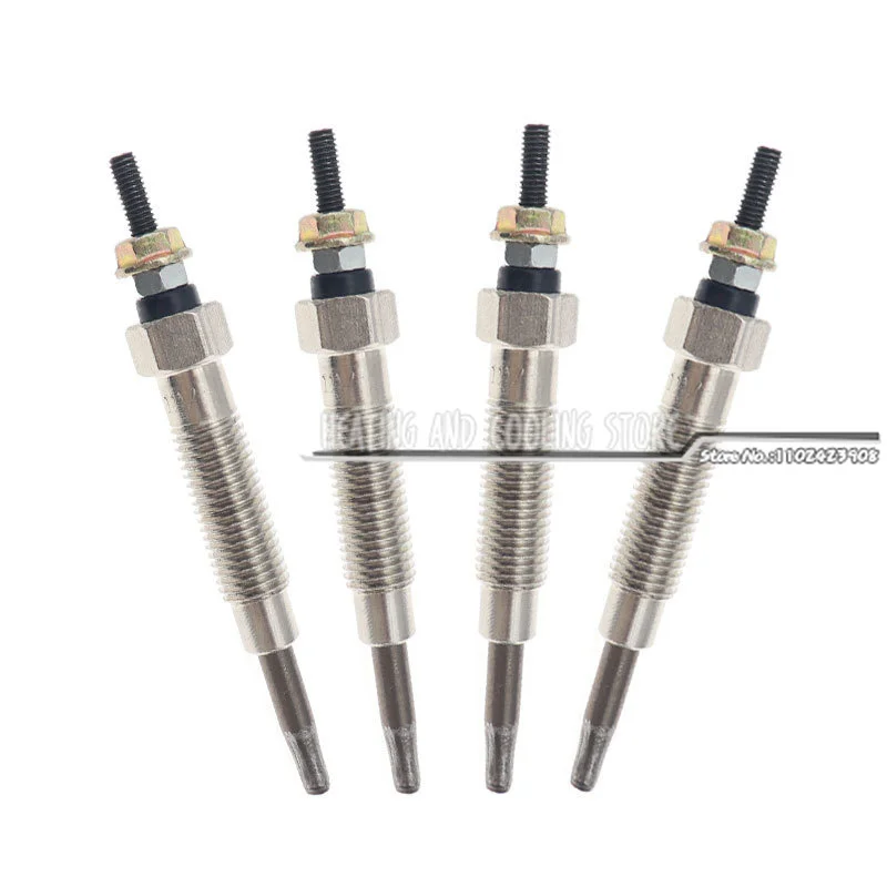 4 Pcs/Set Glow Plugs Car Heater Glow Plugs For Mitsubishi /SHOGUN 1994-2000 /PAJERO /2.8 /4M40T /4M40 /GP5501/Gp7554 Glow plug