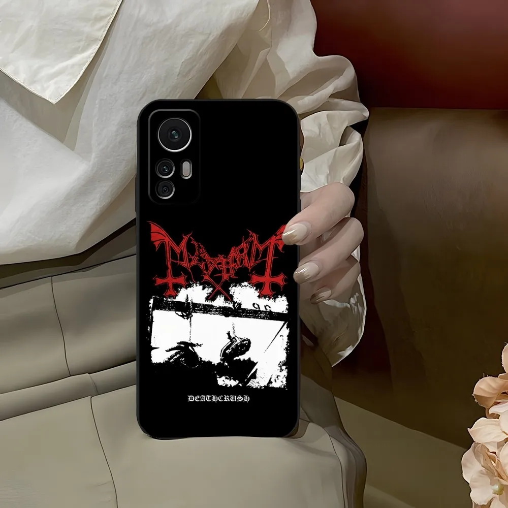 Mayhem Live In Leipzig Burzum Phone Case for Xiaomi Redmi Note 12 10 Pro POCO F4 F5 X5 Pro 12 13 11T Lite Ultra Shell Cover